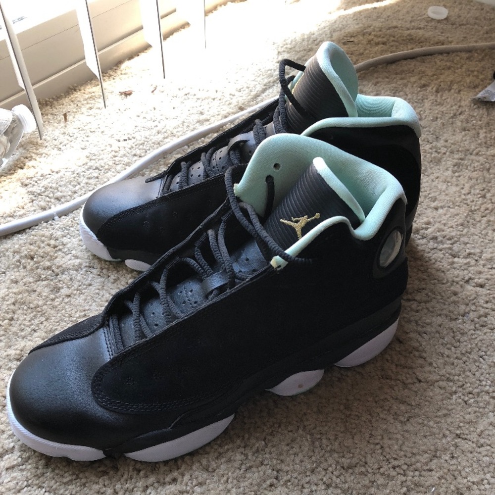 Black air Jordan’s 13s